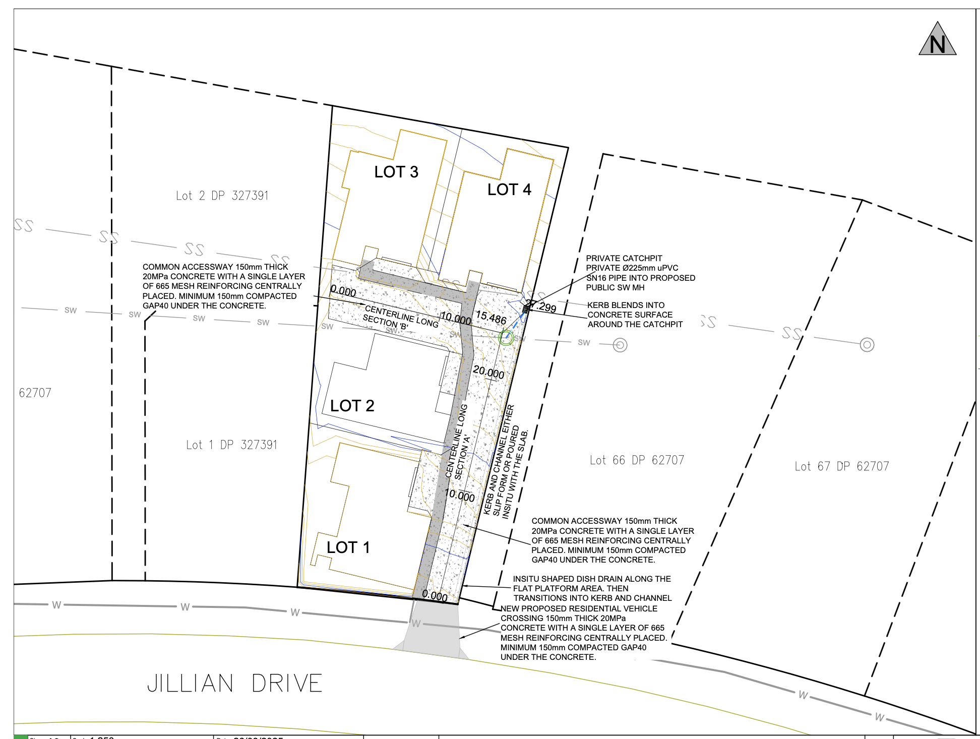 Jillian Drive Development - Access and Driveway Planning